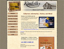 Tablet Screenshot of kinfolksinc.com